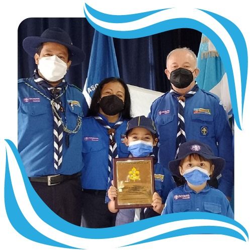 Reconocimientos en la celebración de los 102 años de la Asociación de Scouts de Guatemala