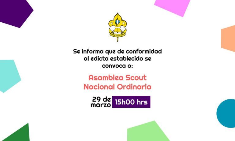 Asamblea Scout Nacional Ordinaria 2025